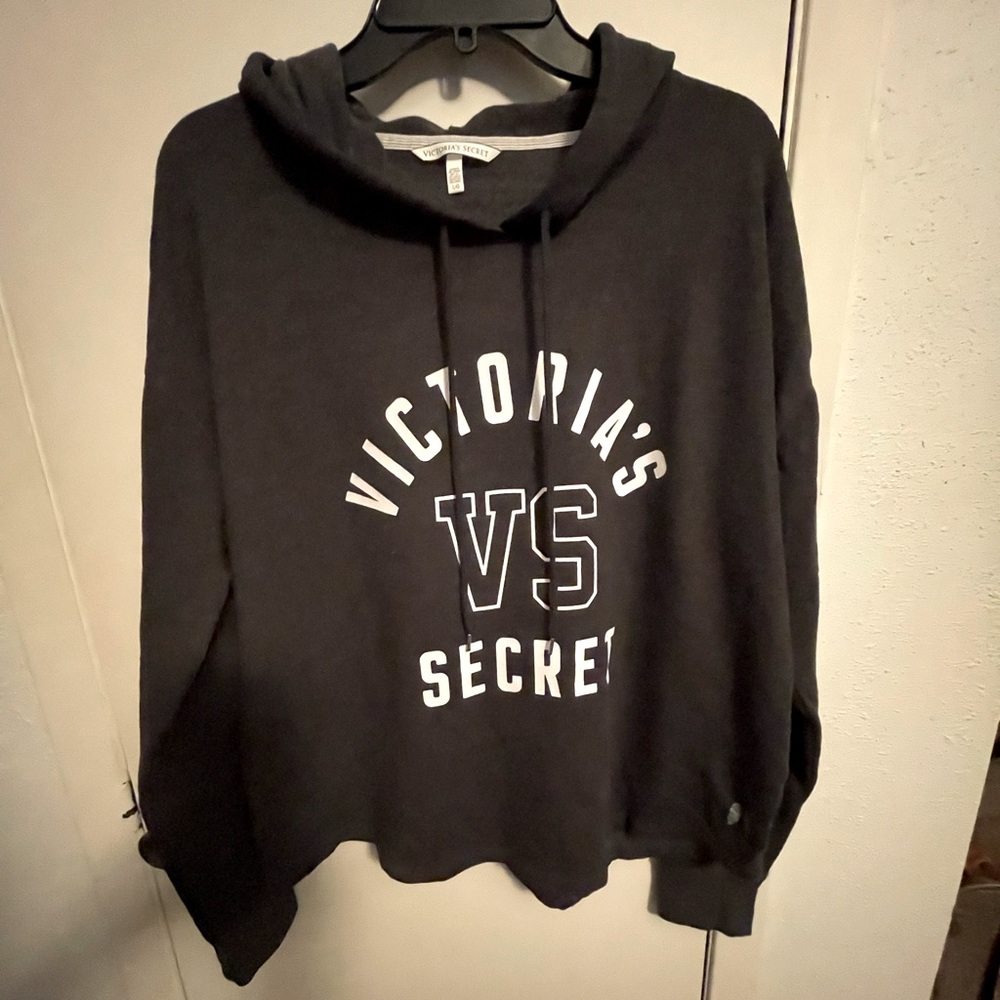 Victoria’s Secret Angel Black Long Sleeve Hoodie